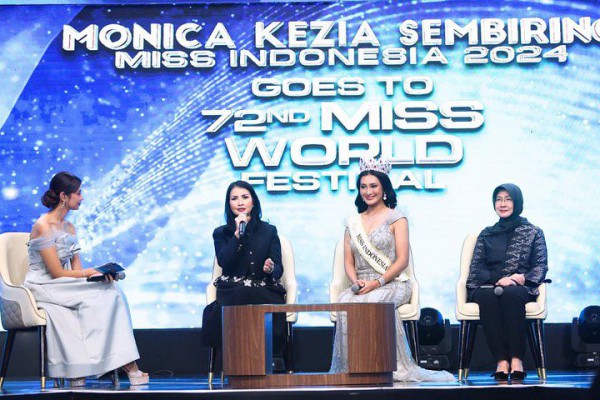 7 Foto Menginspirasi Monica Keizia Sebelum Bertarung di Miss World 2025