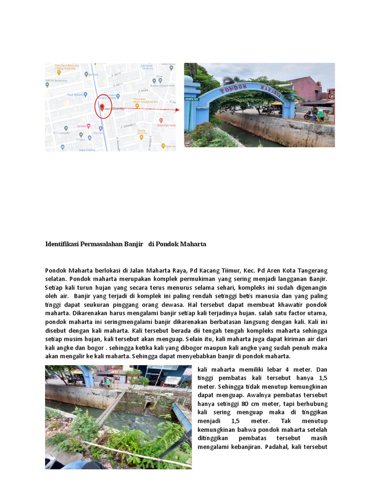 Tangsel Dilanda Banjir Lima Tahun Berturut-turut: Warga Pondok Maharta Desak Perhatian Pemerintah