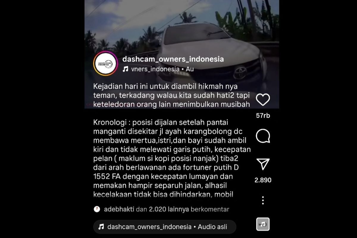 Kontroversi Tabrakan Fortuner vs S-Presso: Camat Wanareja Dituntut Ganti Rugi Rp130 Juta