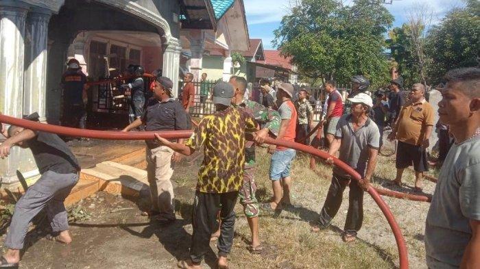 Kebakaran Lahan di Bireuen dan Rumah Mantan Camat di Aceh Singkil Ludes Terbakar