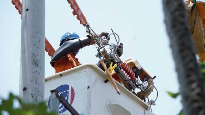 PLN Gelar Pemeliharaan Jaringan Listrik di Muara Teweh, Jamin Kelancaran PSU dan HUT RI ke-80